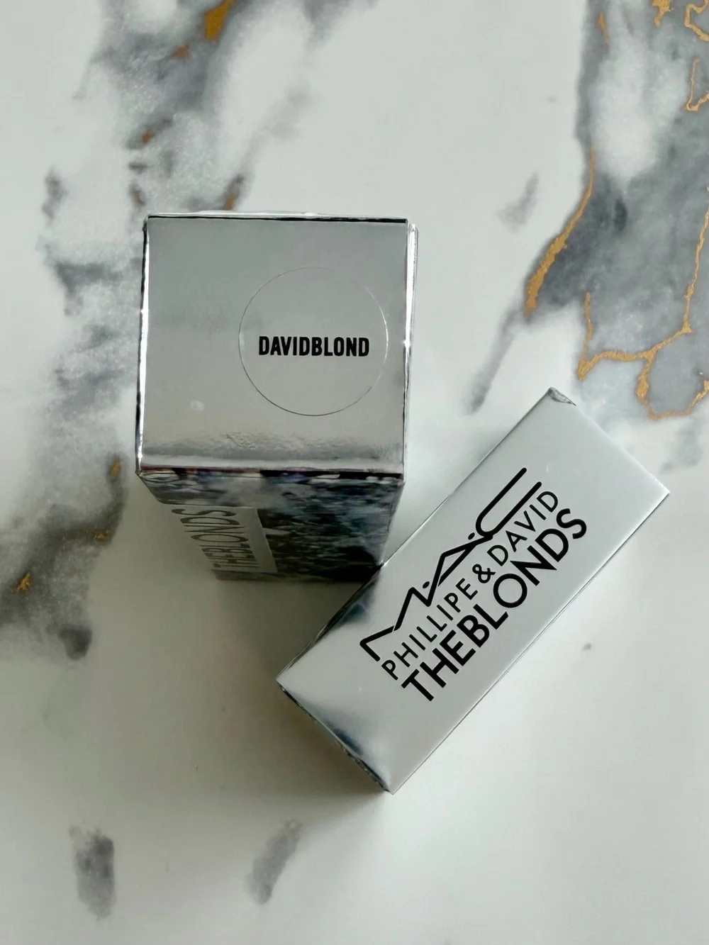 NIB MAC Phillipe & David Limited Edition Lipstick in Davidblonde